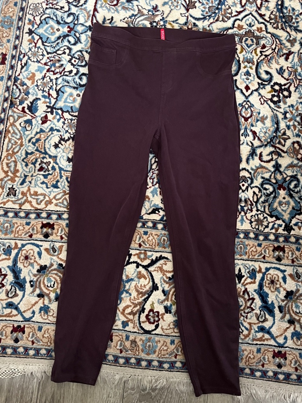 SPANX Maroon Leggings